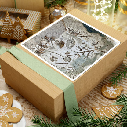 Ceramic Bowl Winter Sticker | Japandi Cozy Design Art Print