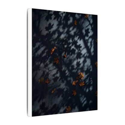 Autumn Shadow Play Shadow Zen Canvas Art | Atmospheric Decor