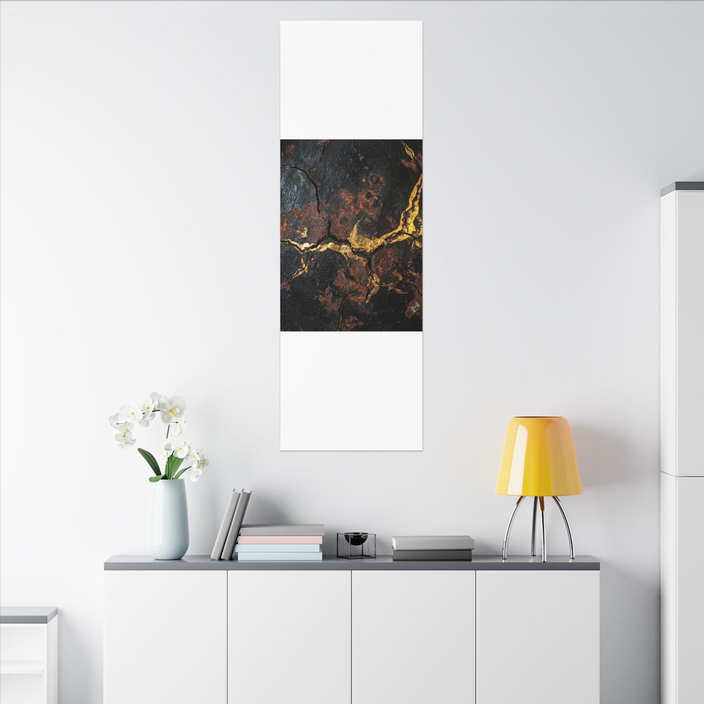 Kintsugi Broken Beauty Canvas Art