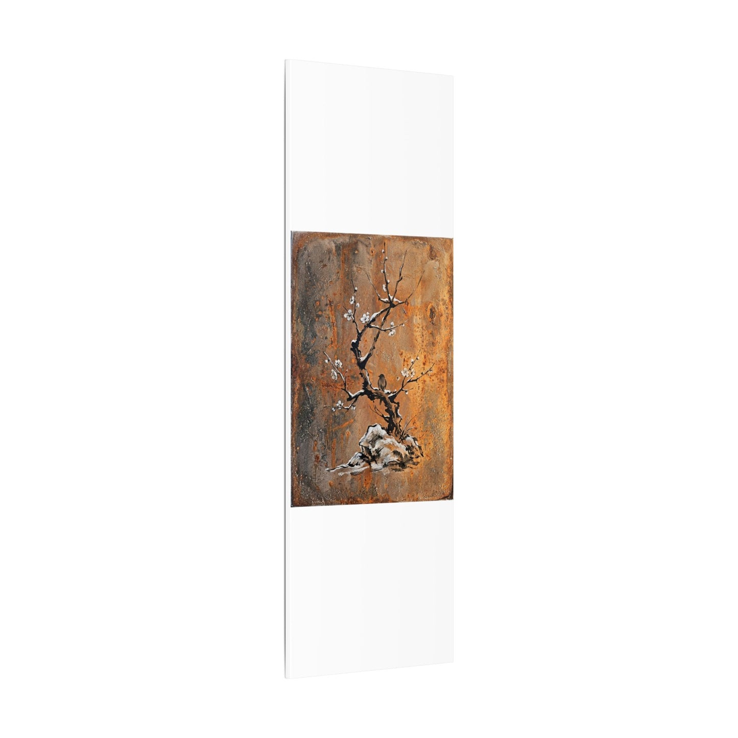 Datsuzoku Rust Patina Canvas Art - Zen Sumi E