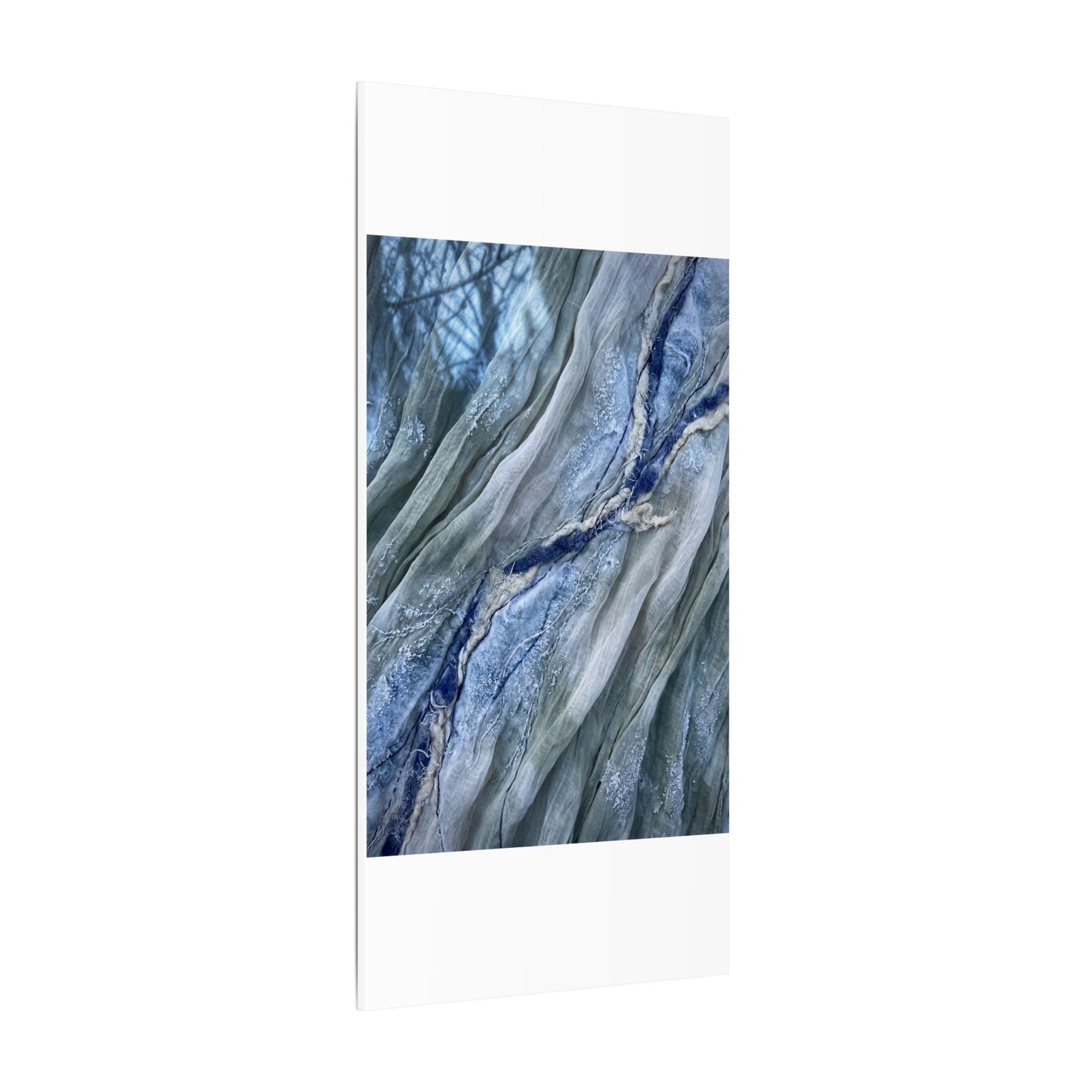 Moonlight Silk Drape Canvas Art - Japandi Mono No Aware