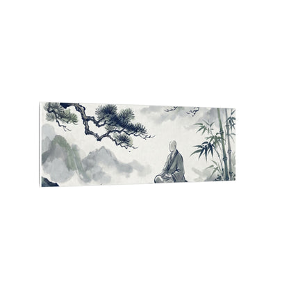 Zen Sumi-e Canvas Art