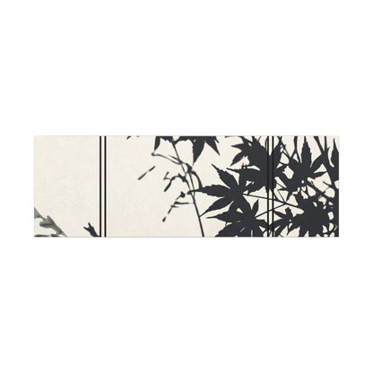 Shoji Screen Canvas Art | Summer Japandi Minimal Line Art