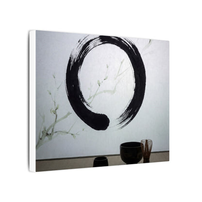 Tea Ceremony Enso Canvas Art | Peaceful Zen Art