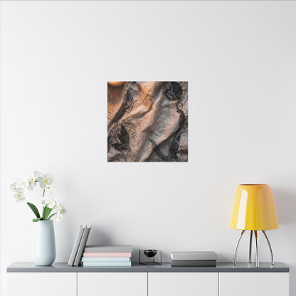 Candlelight Silk Drape Canvas Art - Japandi Mono No Aware