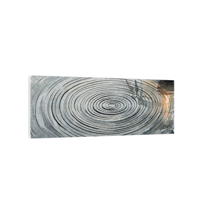 Water Ripple Sumi E Canvas Art | Calm Zen Art