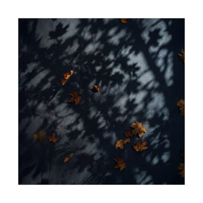 Shadow Play Shadow Zen Wall Art Print | Luxurious Dark Japandi Art
