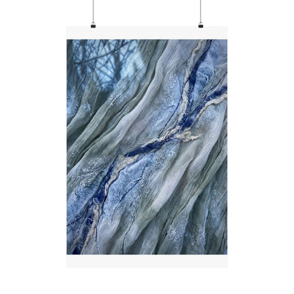 Warm Silk Drape Wall Art Print - Texture Japandi Art Print