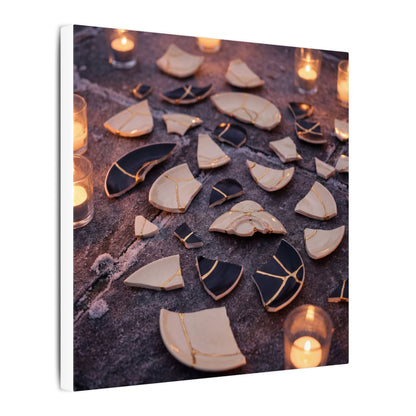 Winter Broken Pottery Broken Beauty Canvas Art | Beautiful Decor