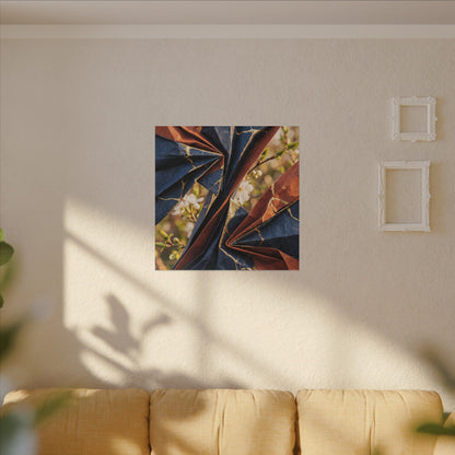 Spring Ceramic Bowl Watercolor Canvas Art | Earthy Decor