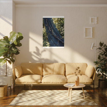 Resilient Silk Drape Canvas Art - Gold Repair Kintsugi