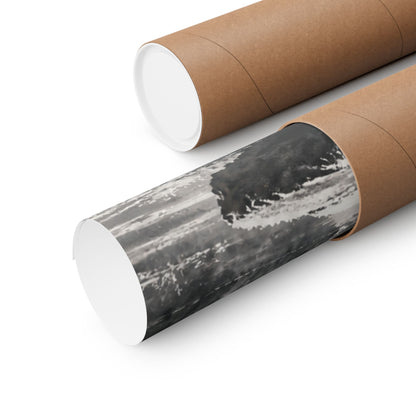 Dappled Incense Smoke Wall Art Print - Zen Seijaku