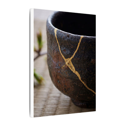 Dawn Tea Ceremony Canvas Art - Kintsugi Mono No Aware