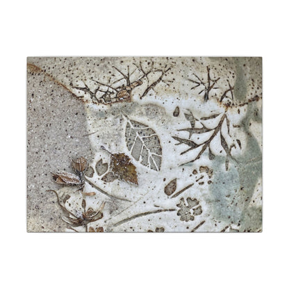 Ceramic Bowl Winter Canvas Art | Japandi Earthy Design Art Print