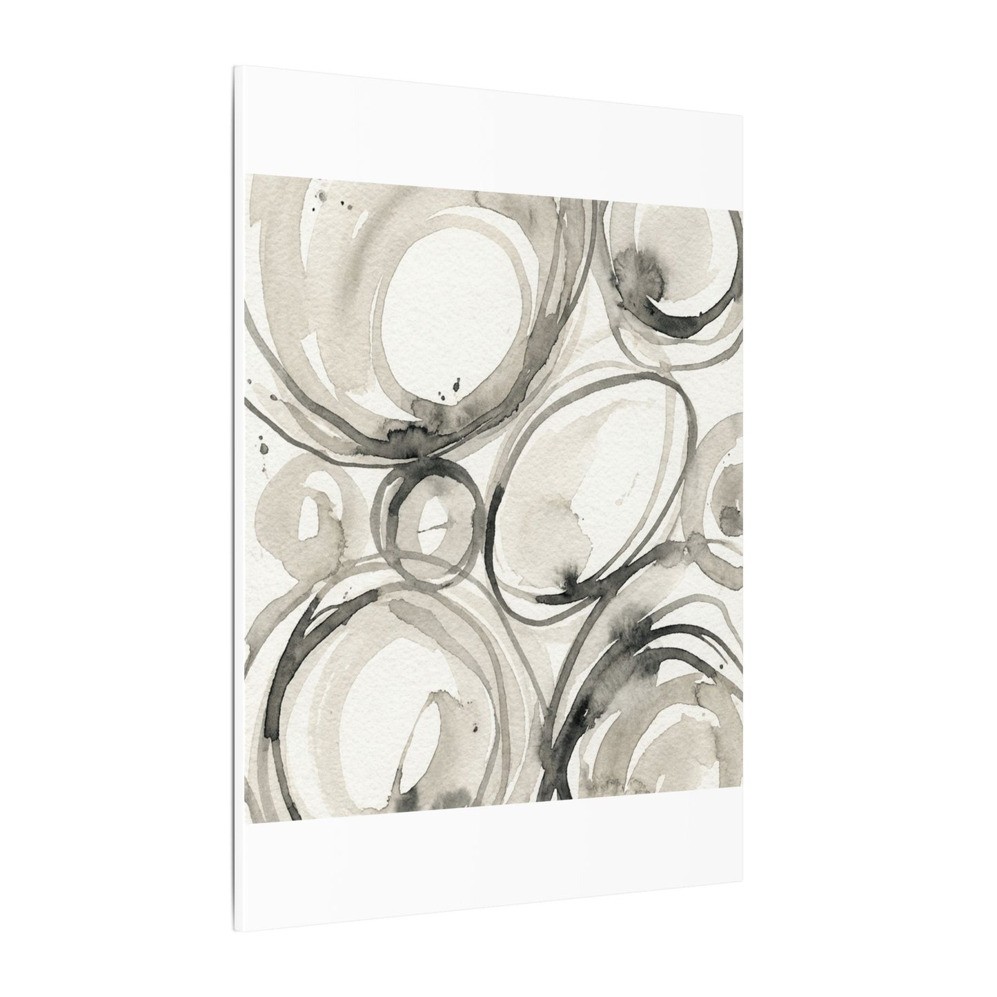 Handcrafted Feel Japandi Watercolor Canvas Art