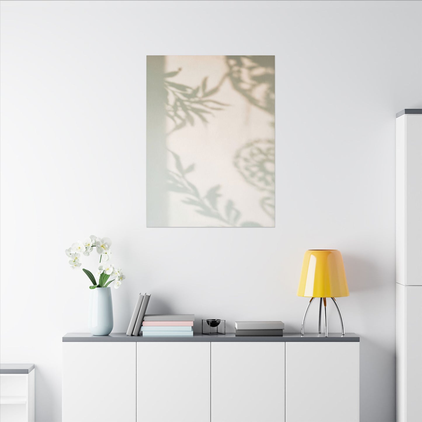 Dawn Shadow Play Canvas Art - Japandi Ma