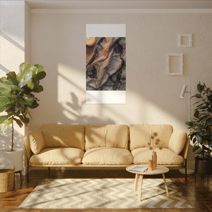 Candlelight Silk Drape Canvas Art - Japandi Mono No Aware