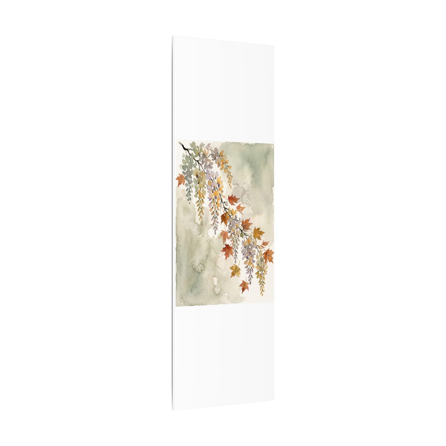 Ma Wisteria Canvas Art - Japandi Watercolor