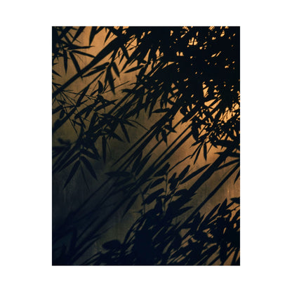 Summer Shadow Play Shadow Zen Wall Art Print | Luxurious Decor