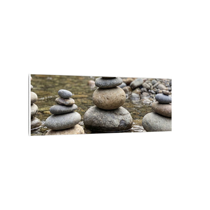 Bamboo Grove Winter Canvas Art | Zen Serene Design