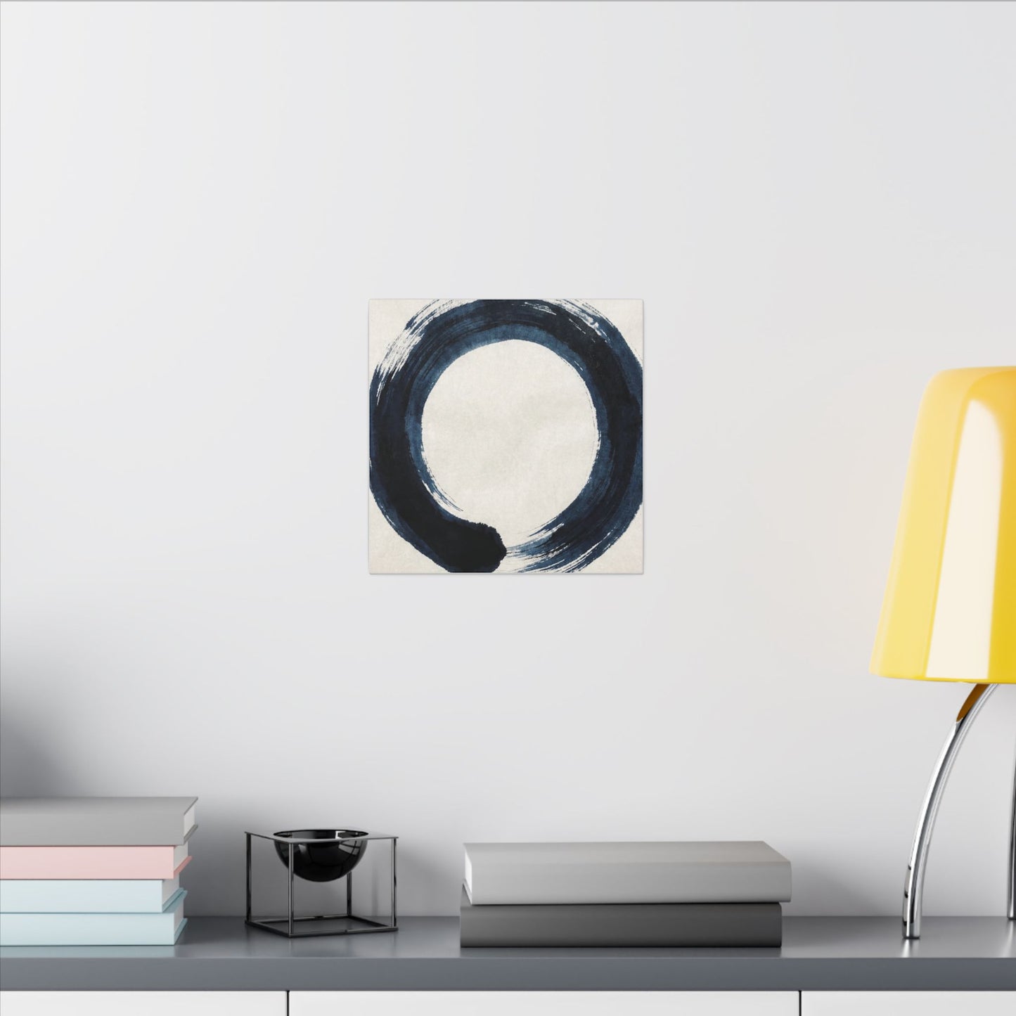 Balanced Meditation Zen Enso Canvas Art
