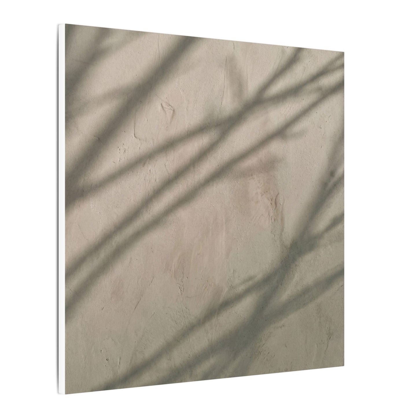 Shadow Play Japanese Pattern Canvas Art | Warm Japandi Art