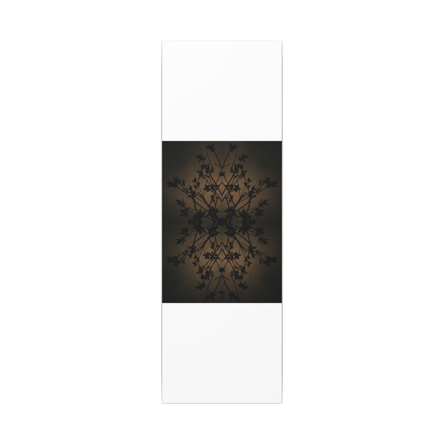 Golden Hour Shadow Play Canvas Art - Dark Japandi Seijaku