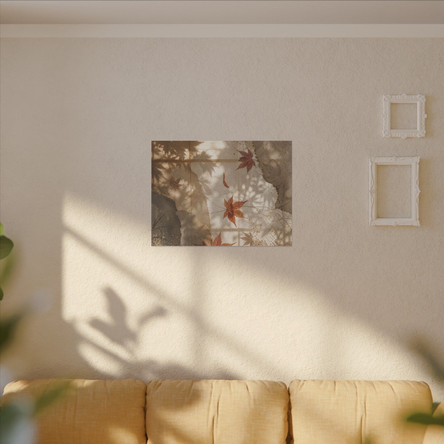 Datsuzoku Shoji Screen Canvas Art - Japandi Japanese Pattern
