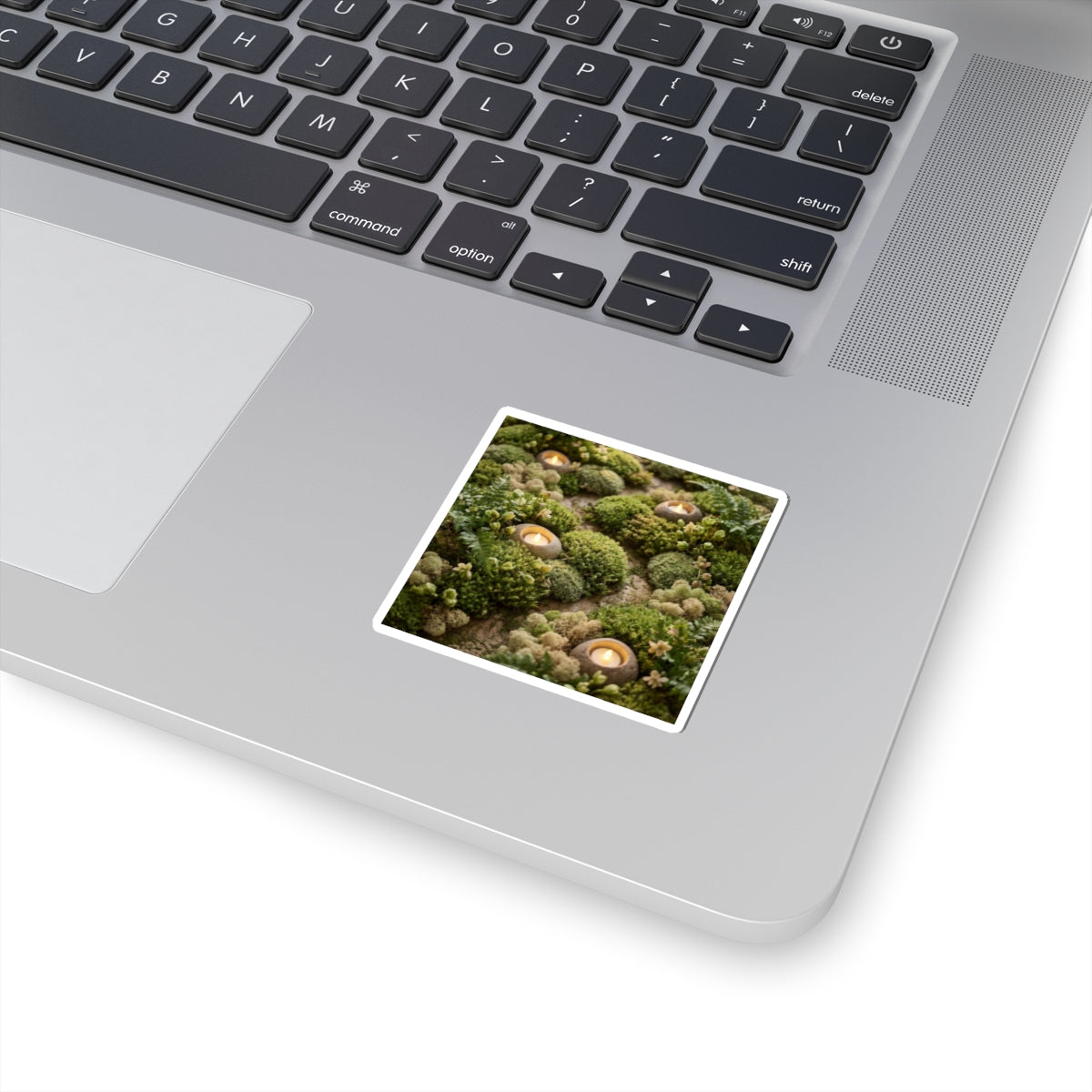 Moss Close Up Sticker | Spring Japandi Japanese Pattern Art