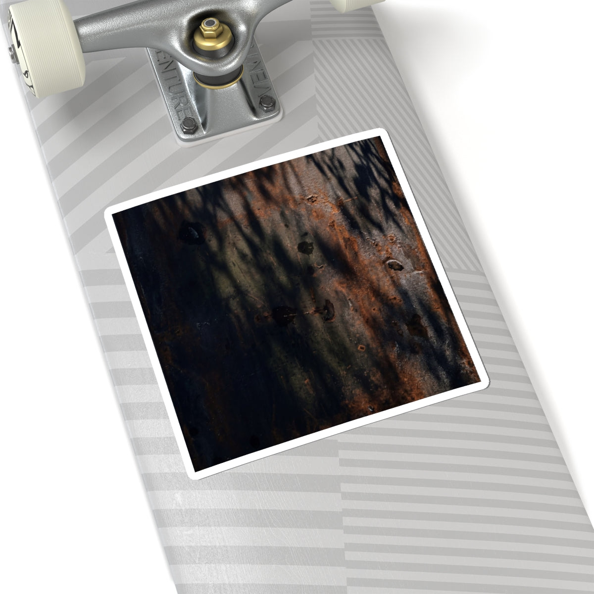Rust Patina Sticker | Winter Dark Japandi Shadow Zen Art