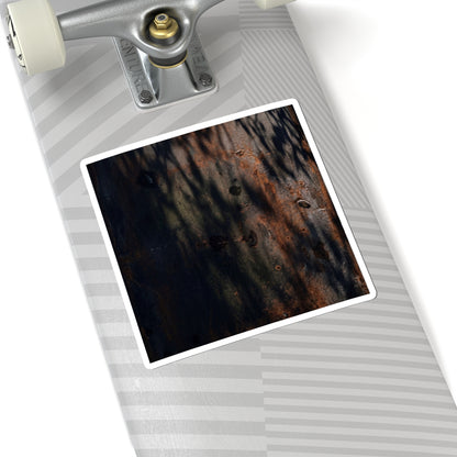 Rust Patina Sticker | Winter Dark Japandi Shadow Zen Art