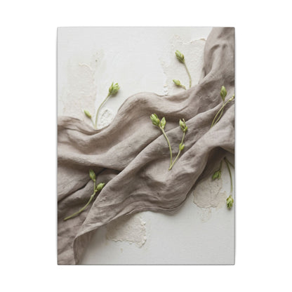 Overcast Silk Drape Canvas Art - Japandi Ma