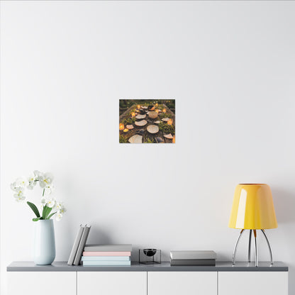 Broken Pottery Spring Canvas Art | Kintsugi Beautiful Design