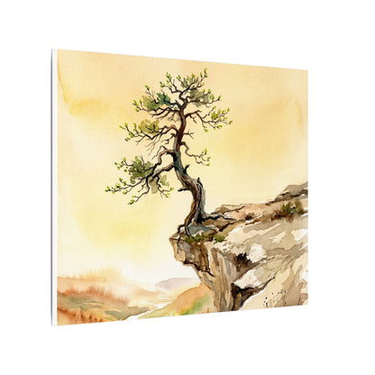 Golden Hour Pine Tree Canvas Art - Japandi Fukinsei