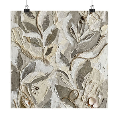 Japandi Textured Wall Art Print Art Print