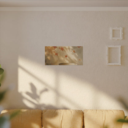 Japandi Ceramic Bowl in Dappled | Watercolor Canvas Art