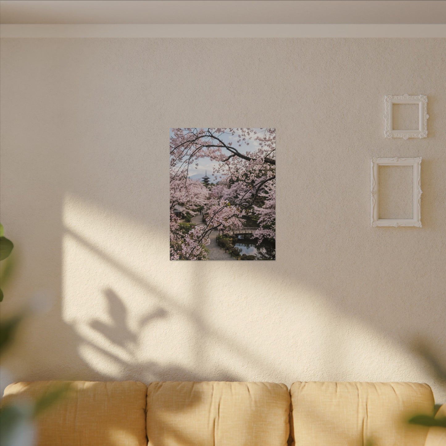 Shibui Ceramic Bowl Canvas Art - Japandi Watercolor