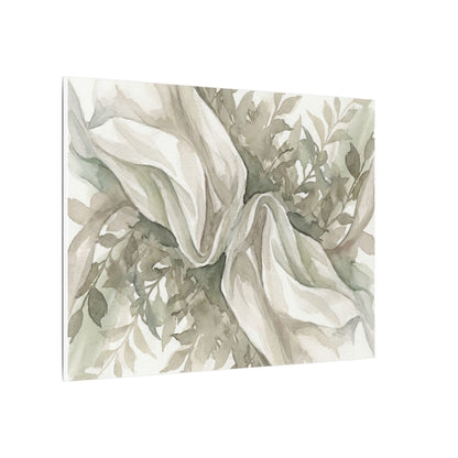 Summer Silk Drape Watercolor Canvas Art | Cozy Decor