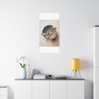 Dawn Ceramic Bowl Canvas Art - Japandi Fukinsei