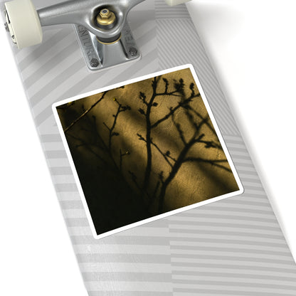 Moody Shadow Play Sticker - Shadow Zen Dark Japandi
