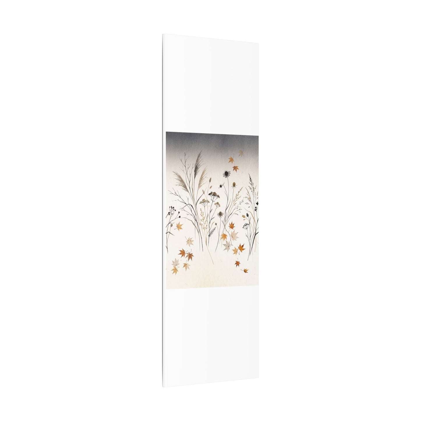 Dawn Dried Flowers Canvas Art - Japandi Kanso Art Print