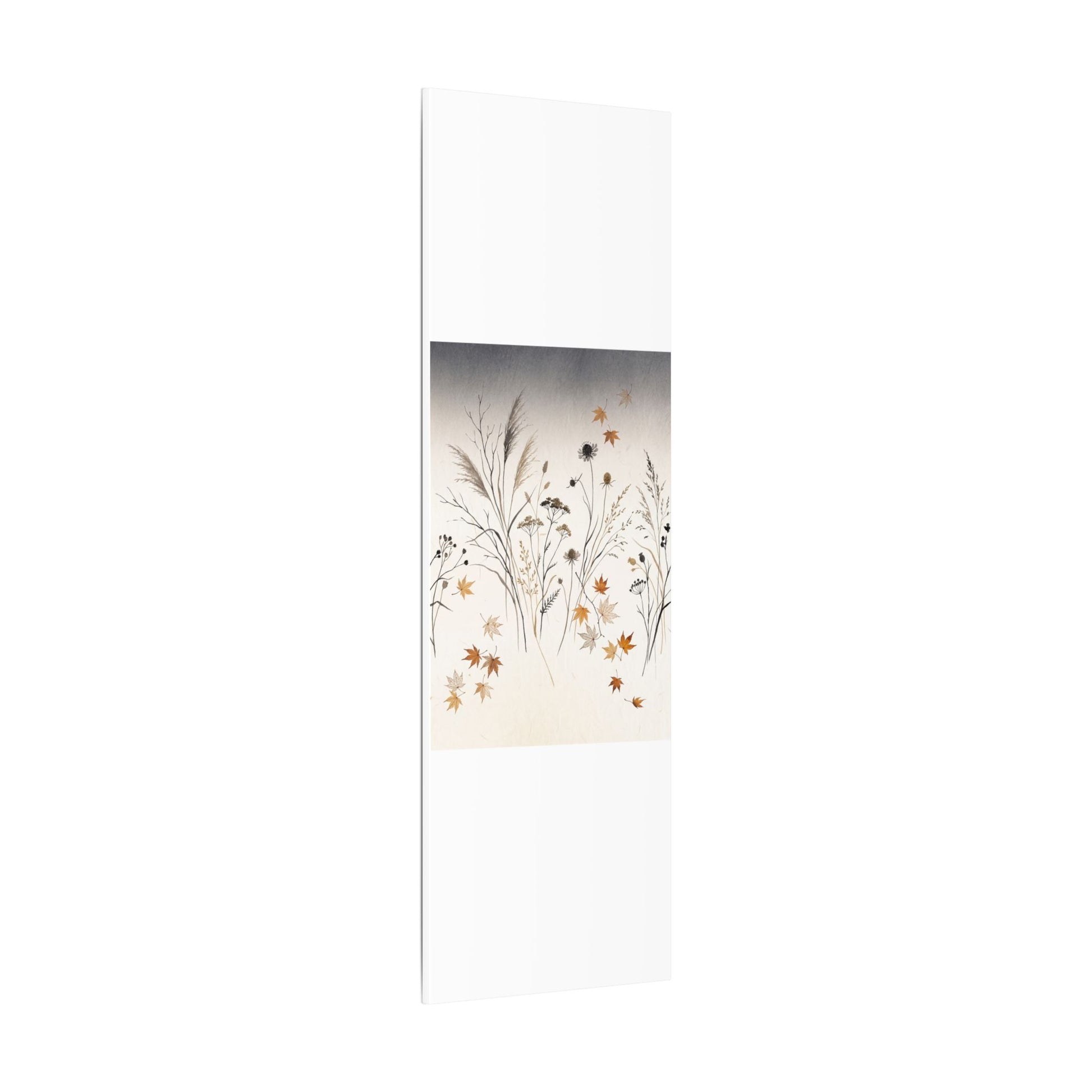 Dawn Dried Flowers Canvas Art - Japandi Kanso Art Print