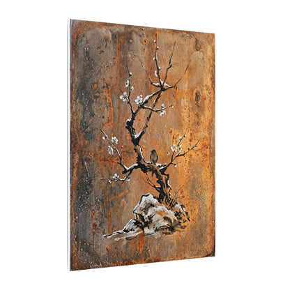 Datsuzoku Rust Patina Canvas Art - Zen Sumi E