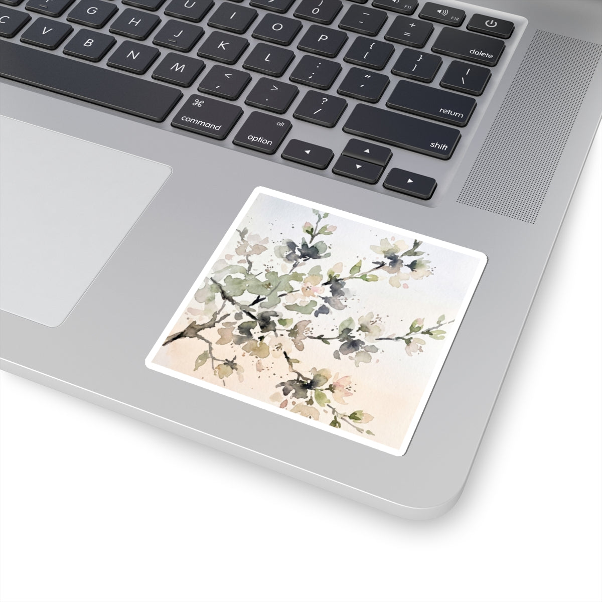 Cherry Blossom Spring Sticker | Japandi Warm Design