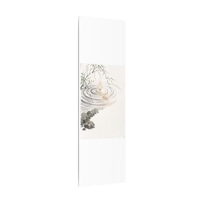 Water Ripple Sumi E Canvas Art | Tranquil Zen Art