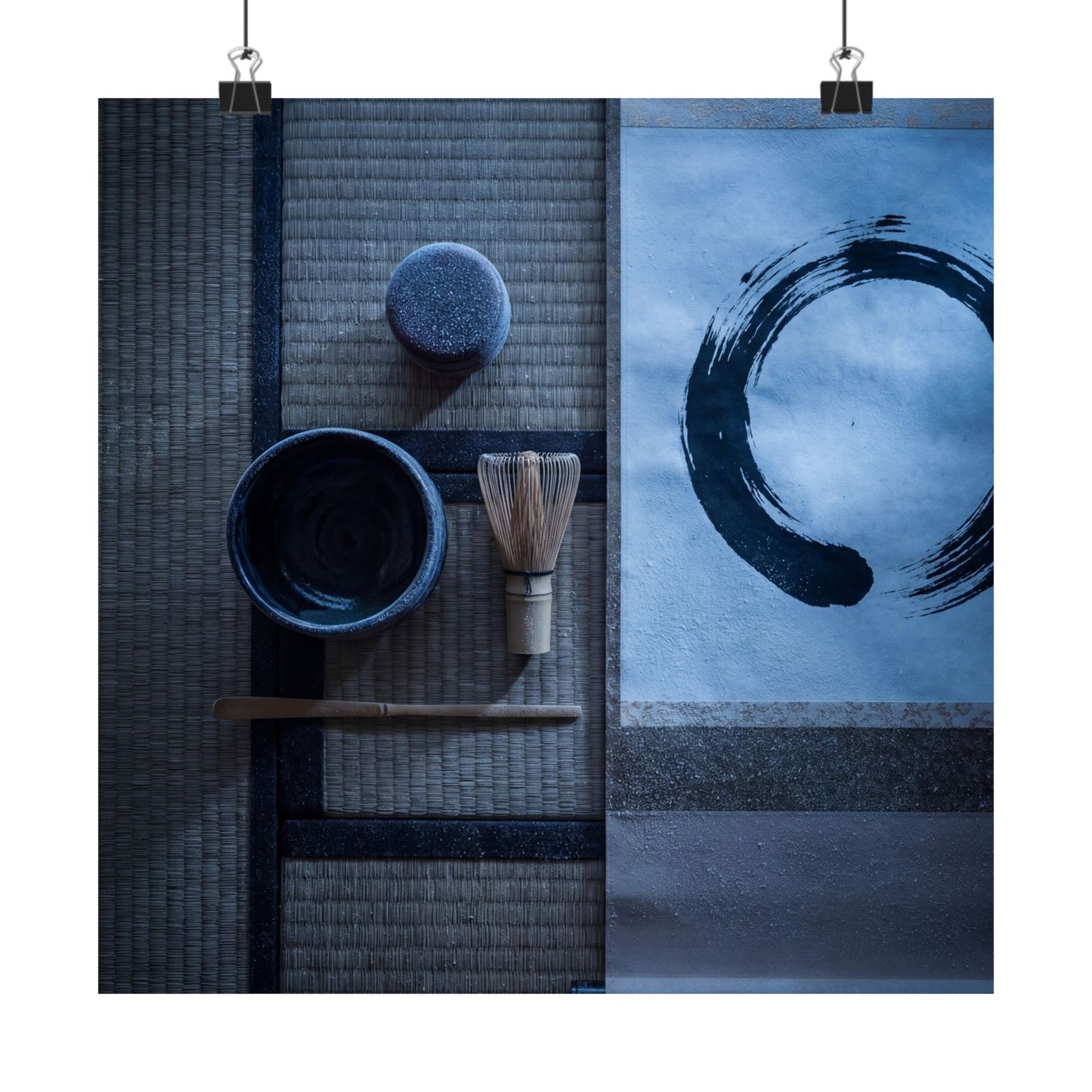 Seijaku Tea Ceremony Wall Art Print - Zen Enso