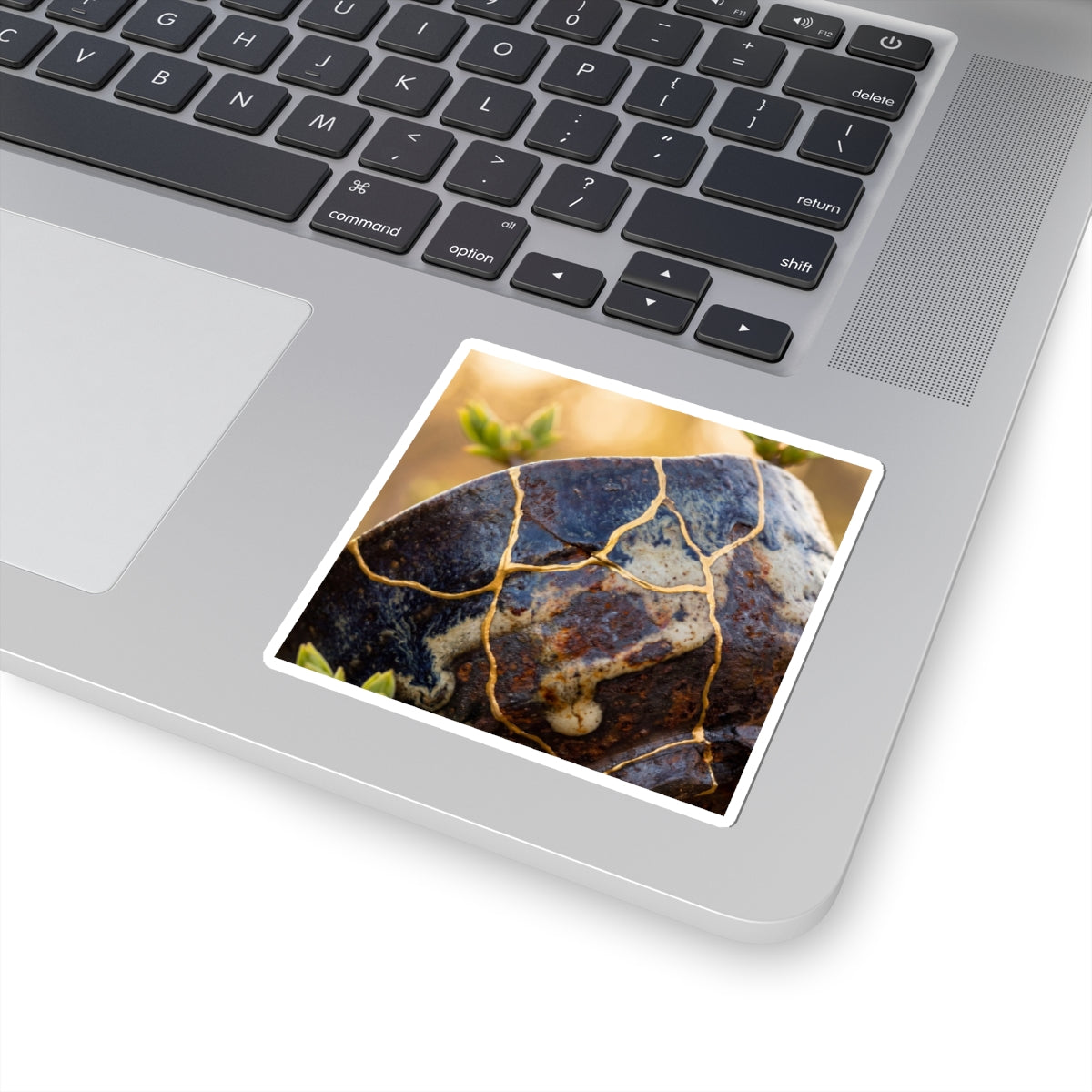 Rust Patina Gold Repair Sticker | Artful Kintsugi Art