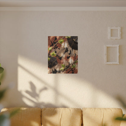 Datsuzoku Ink Brushstroke Canvas Art - Kintsugi Gold Repair