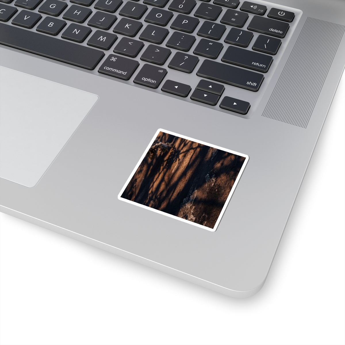 Golden Hour Shadow Play Sticker - Dark Japandi Fukinsei