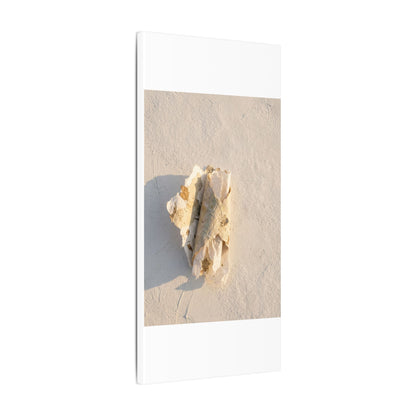 Paper Fold Canvas Art | Winter Japandi Texture Art